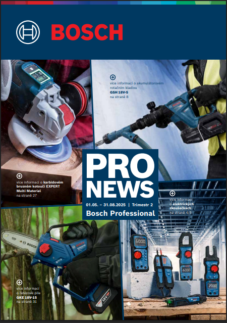 BOSCH novinky 5-8 2025