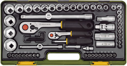 PROXXON gola sada 1/4" + 1/2" - 65 dielna 4-34mm